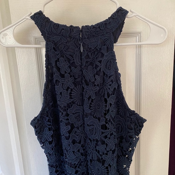 Lulus Navy Blue Mini Dress - Picture 4 of 4